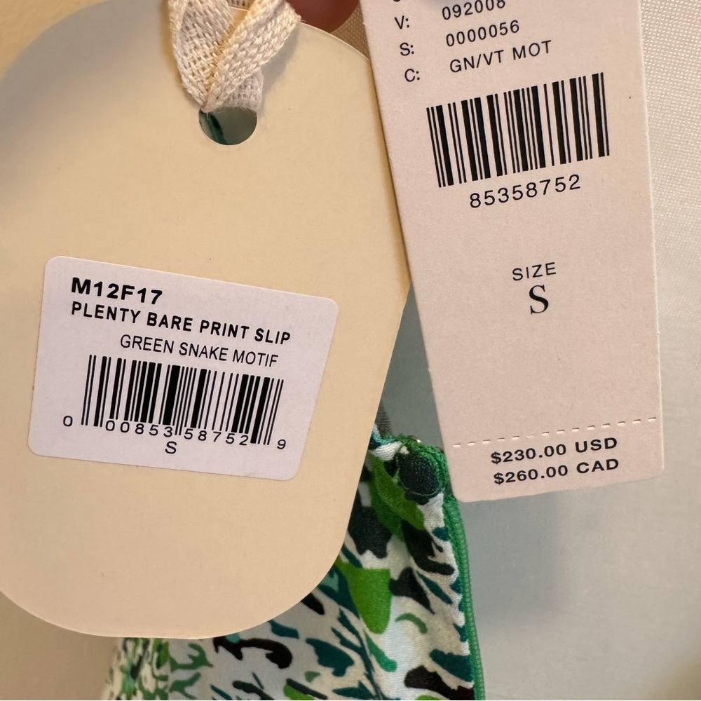 Anthropologie Plenty Slip Dress Beach Resort Boho Vacation S NEW $230 - Picture 8 of 9